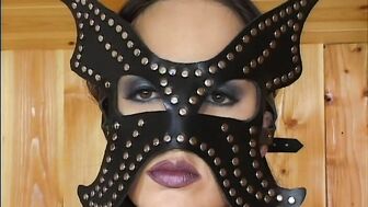 Mistress Katy Dominates Three Guys and One Other Woman in This Scene.
