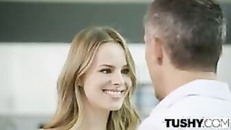 Cute Innocent Model Jillian Janson Fucked in the Butt!