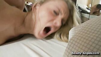 He wants to fuck her sexy holes with those sex toys, and april doesn't mind it.