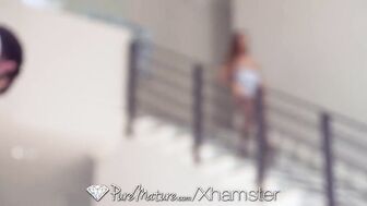 PUREMATURE Asshole POUNDING with topheavy tightly bootylicious MILF