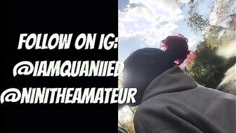 Black milf fucks bbc while her man at work