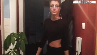 Anus Sex With Brief Haired Sexy German Chick