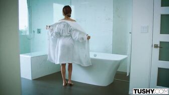 TUSHY Sexy French Girl Loves Anus