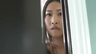 Asian Step Oldma Enjoys Step Sons Cock