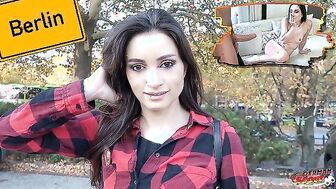 GERMAN SCOUT - CAMPUS NYMPHOS VALENTINA TALK TO FUCK AT AUTHENTIC PUBLIC CASTING