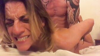 Daddy gives Painful Asshole Punishment