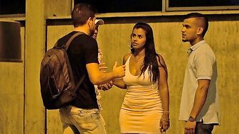 Stepsiblings get Involved in a Gang Bang with a Random Stranger for Money