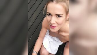 Balcony Asshole Sex with my Horny Ex-ex-girlfriend