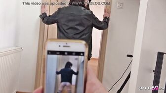 GERMAN SCOUT - Campus Young Sara Talk to Deep Anus Casting