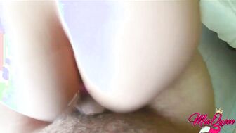 Fucking my ex boyfriend one end time with a plug inner my bum