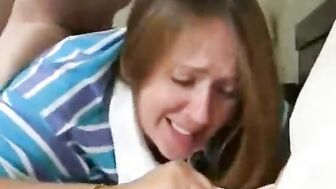 Most attractive clip ever, authentic housewive and son having sex