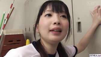 JAPANESE schoolgirls anus sex practice begins HD subtitled