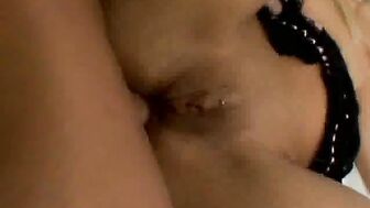 Blonde Bombshell Gets Anus Pleasuring