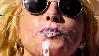 Blonde Usa peach fucked in the bum
